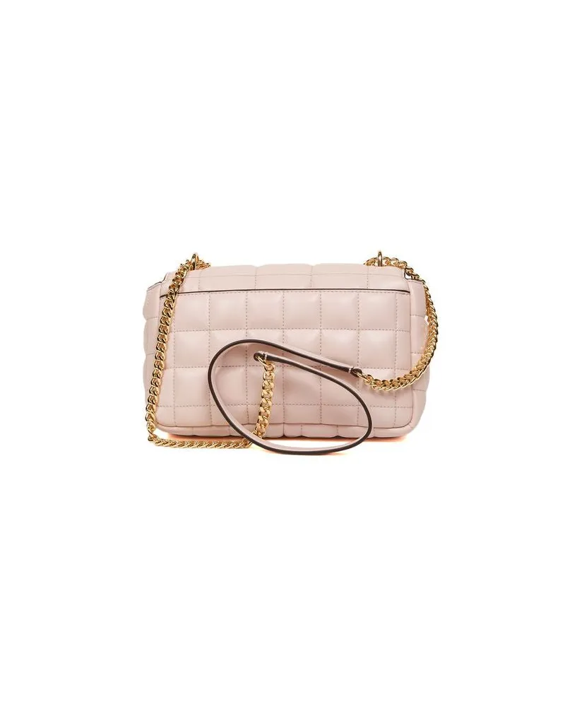 Michael Kors Women's Shoulder Bag Powder Blush Polyvinyl Chloride Shoulder-bags Pink