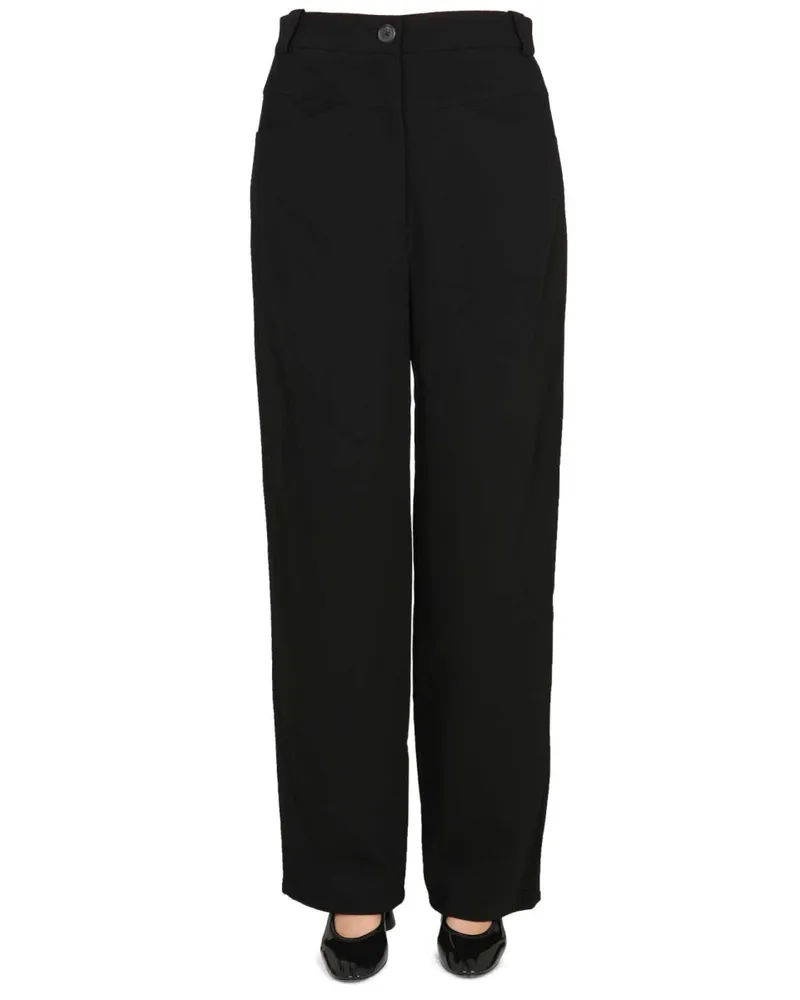 KHAITE Preen Trousers — Black Black