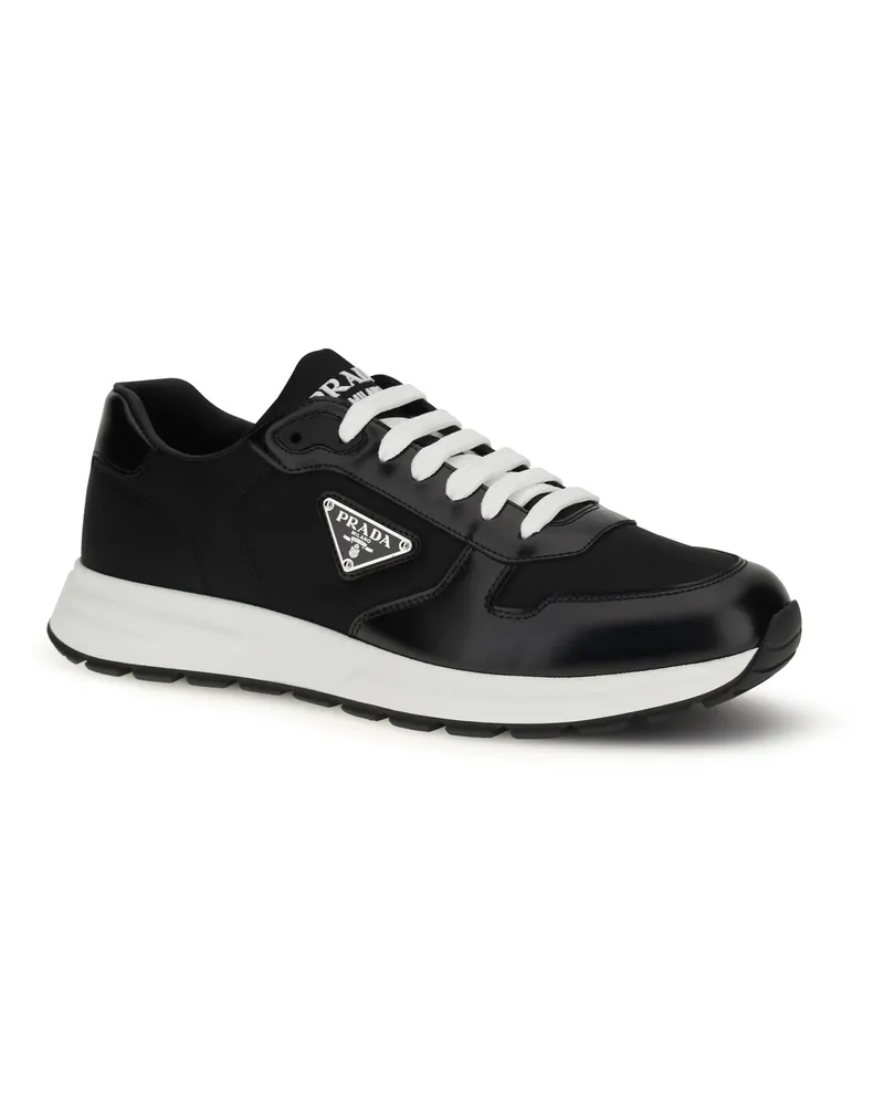 Prada Men's Prax 01 Sneakers Nero 1 Lace Up Black