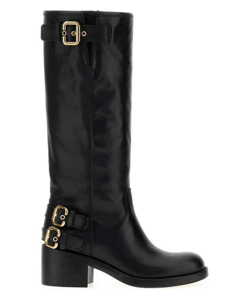 Chloé Women's Dakota Boot Black Leather Black