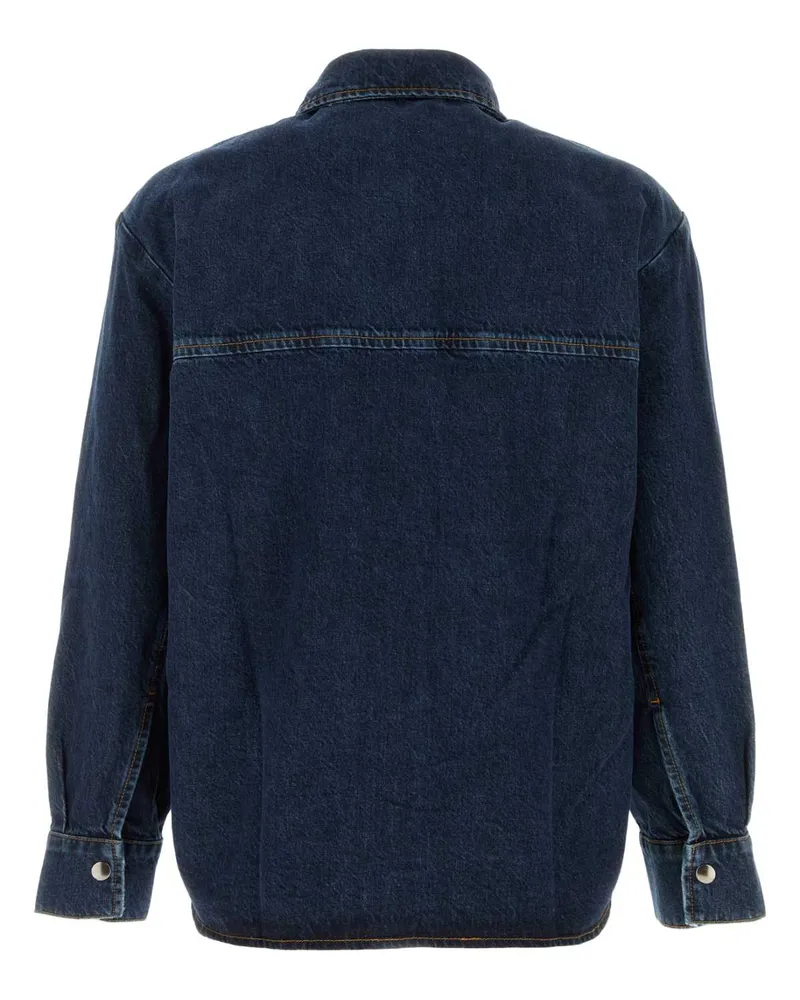 Séfr Denim Shirt — Navy Navy