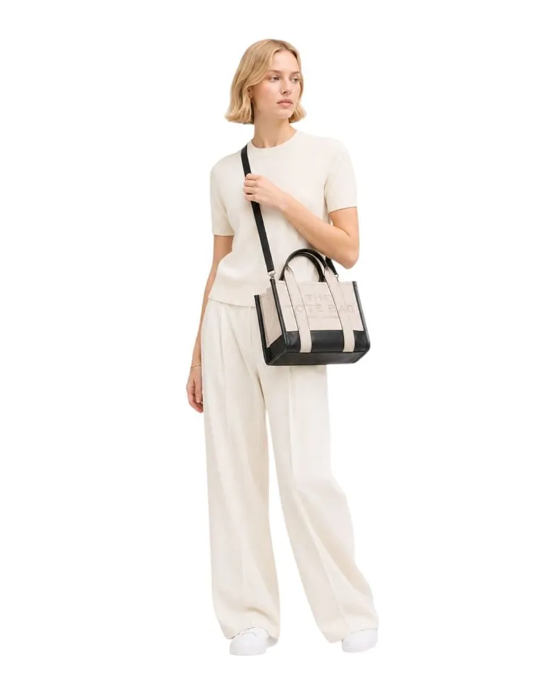 Marc Jacobs Women's Handbag White Cow Leather Bags - Tote-Bags White