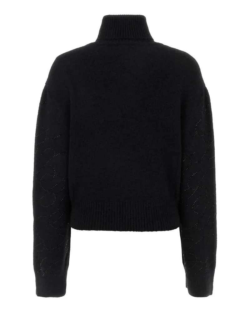 Blumarine Women Black Alpaca Blend Sweater Nero Maglieria Black