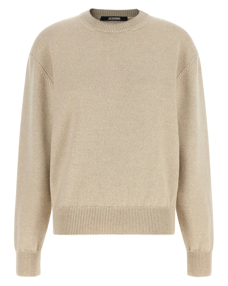 Jacquemus Sweater — Beige Beige