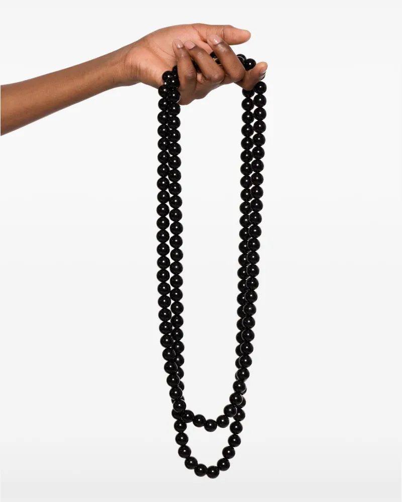 Alessandro Enriquez Peral Necklace — Black Black