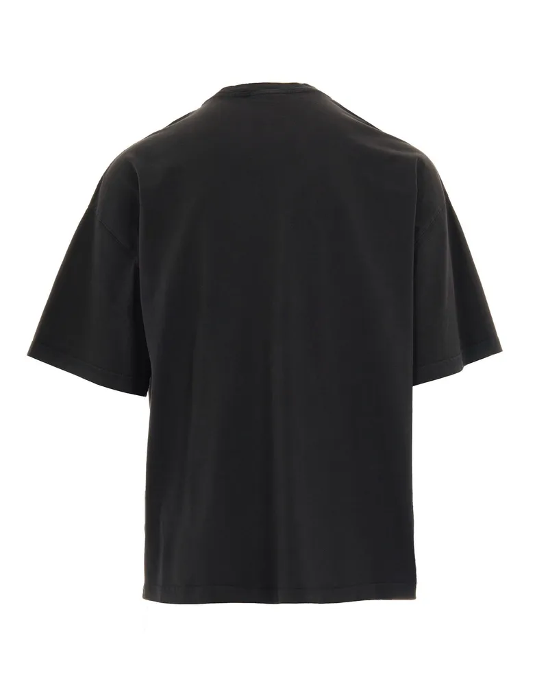 Carhartt WIP Men's T-Shirt Hudson Pocket Black Cotton T-Shirts And Polos Black