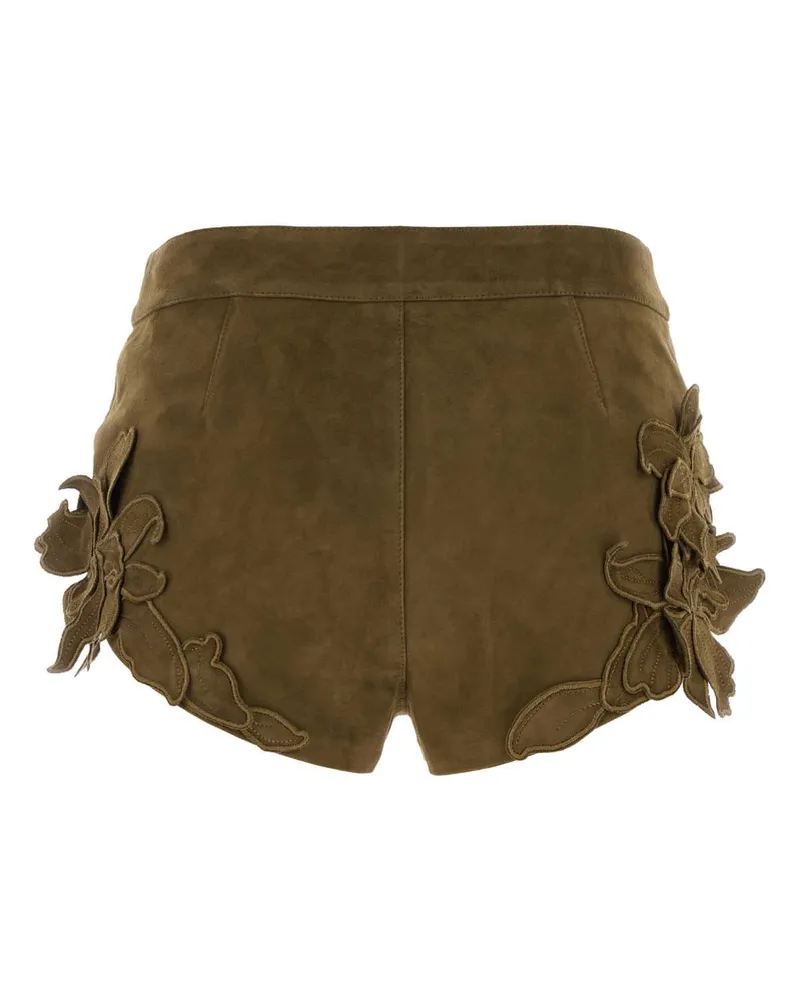 Isabel Marant Kevana Shorts — Khaki Khaki