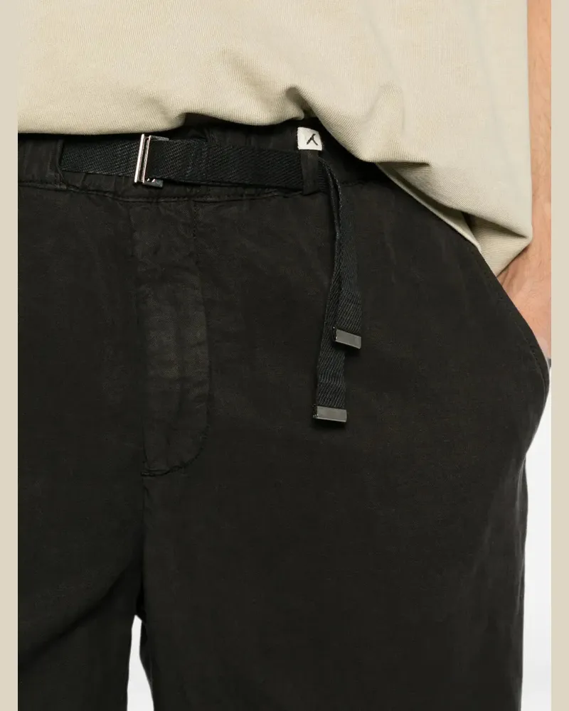 MYTHS Men's Belted Straight-Leg Shorts Ss26 M Black