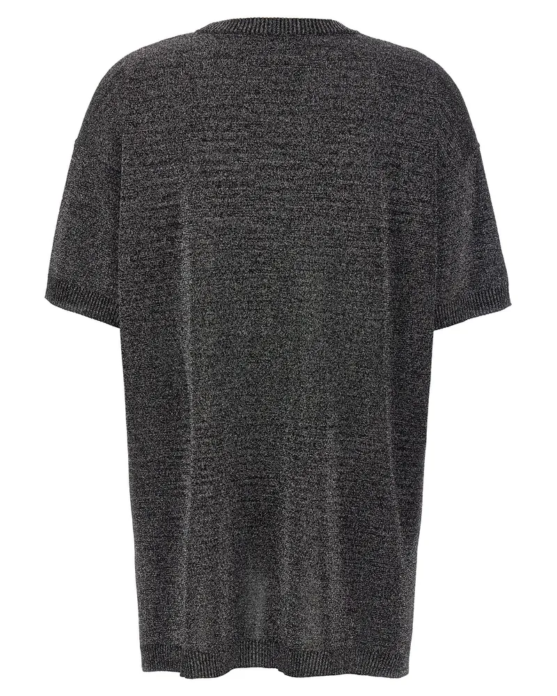 Missoni Women's Silver Viscose Cardigan Clothing Silver