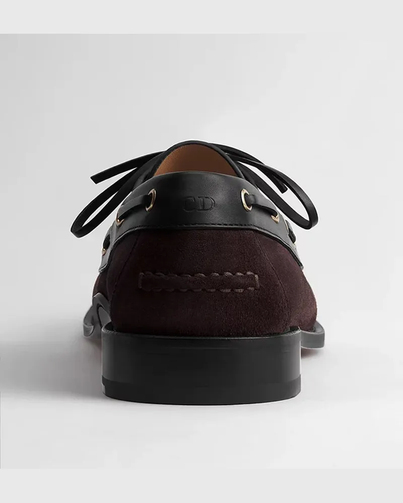Dior Derby Shoe — Burgundy Burgundy