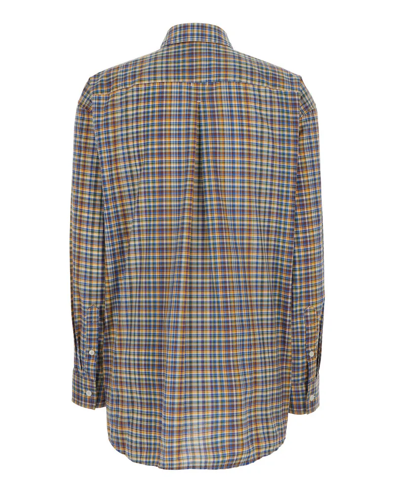 Totême Women's Classic Check Shirt Multicolour Cotton Blouses Multicolor