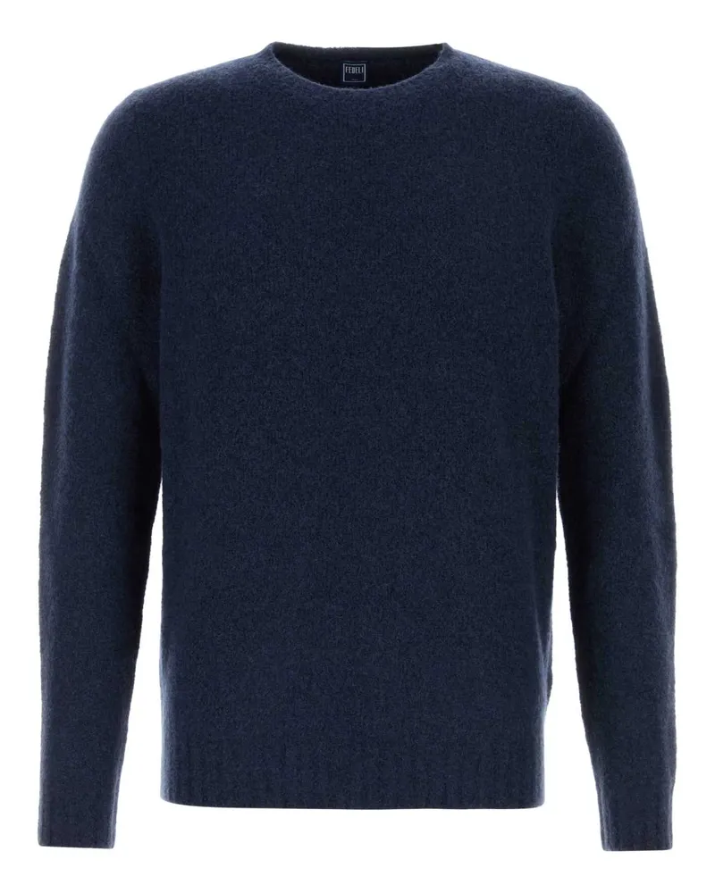 Fedeli Argentina ML Sweater — Navy Navy