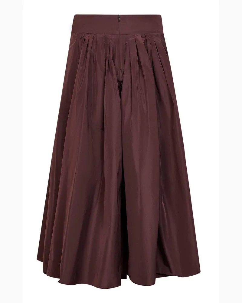 Max Mara SMMROMINA Skirt — Burgundy Burgundy