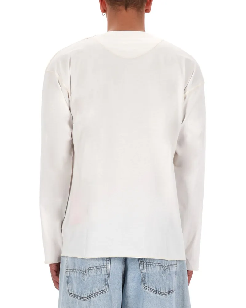 Diesel Cotton T-Shirt — White White