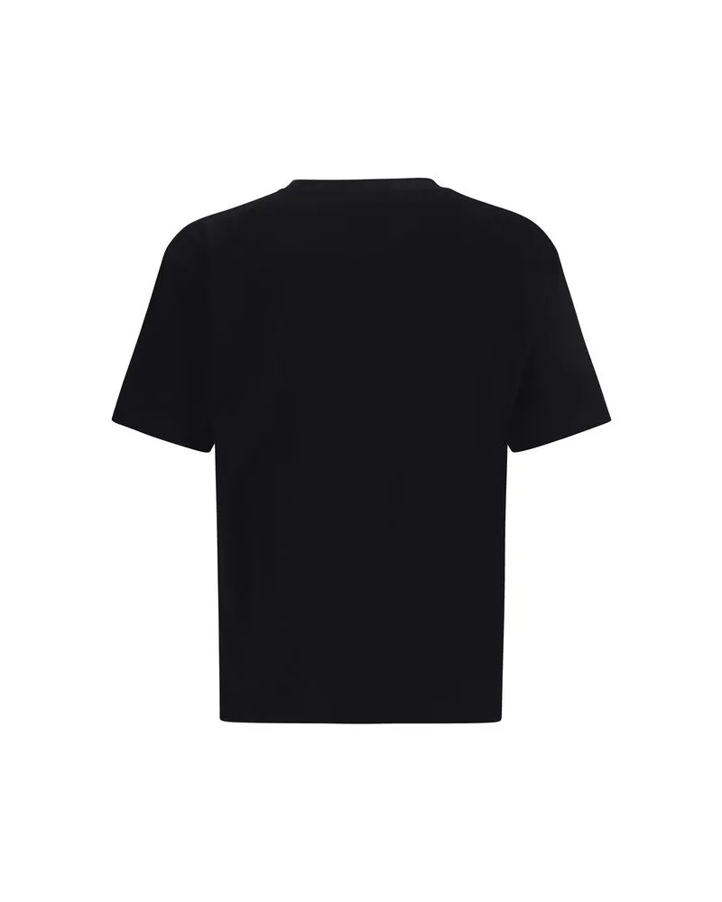 Valentino Garavani Men's Black Cotton T-Shirt Black