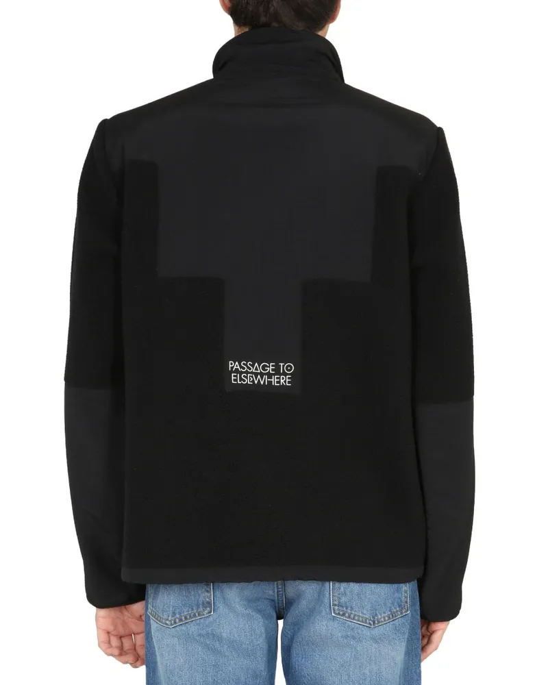Marcelo Burlon | County of Milan Track Cross Block Jacket — Black Black
