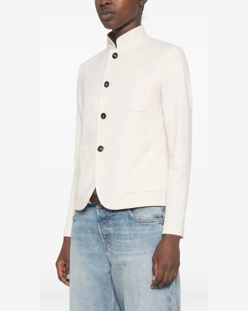 CIRCOLO 1901 Cotton Blazer — Cream Cream