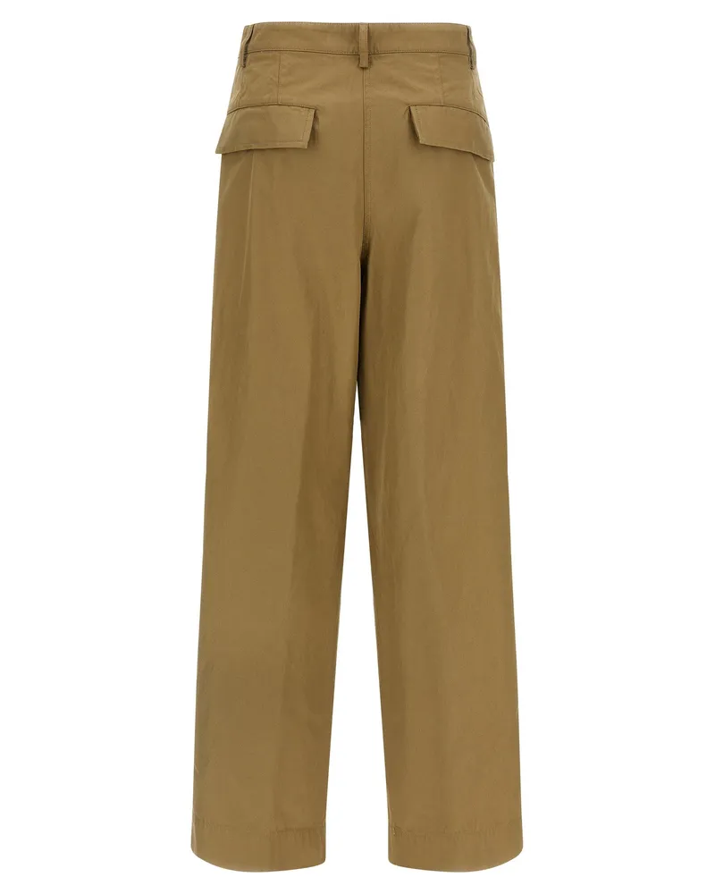 Dries van Noten Trousers — Camel Camel