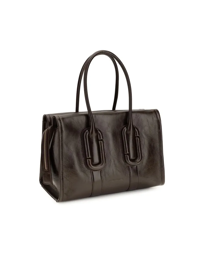 Marc Jacobs Pop J Hardware Shoulder Bag — Brown Brown