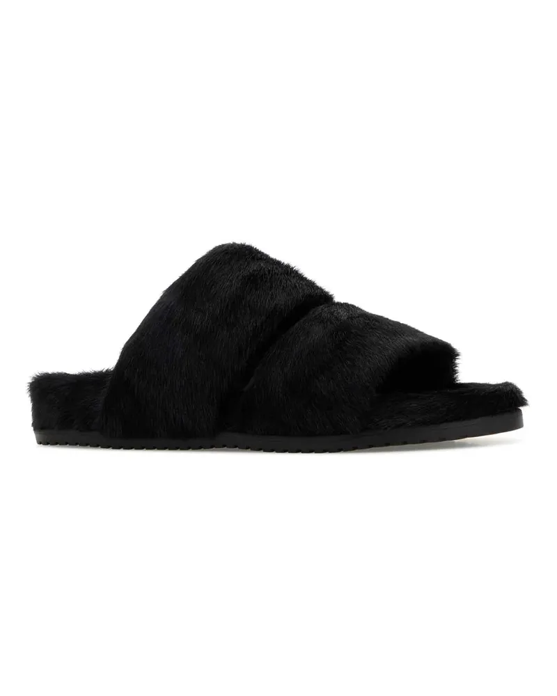 Dolce & Gabbana A80574a0089 80999 Nero Slippers Flat Shoes Black