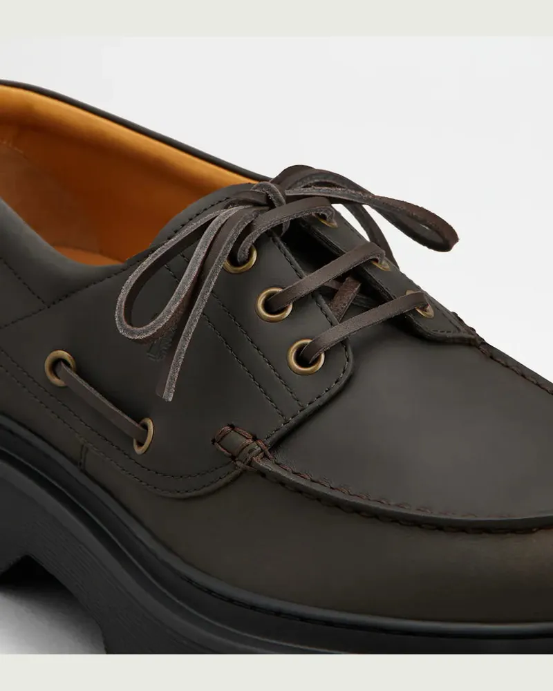 Hogan Derby Flat — Brown Brown