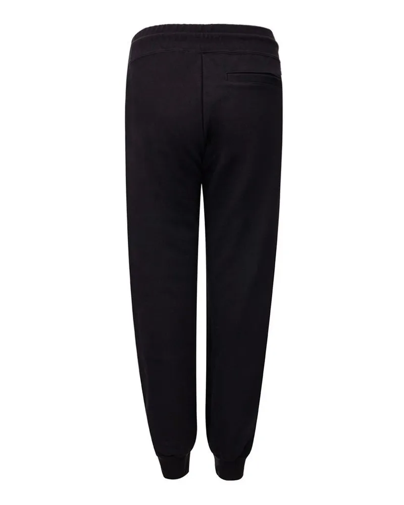 GCDS Women Black Cotton Joggers (workout Pants Black