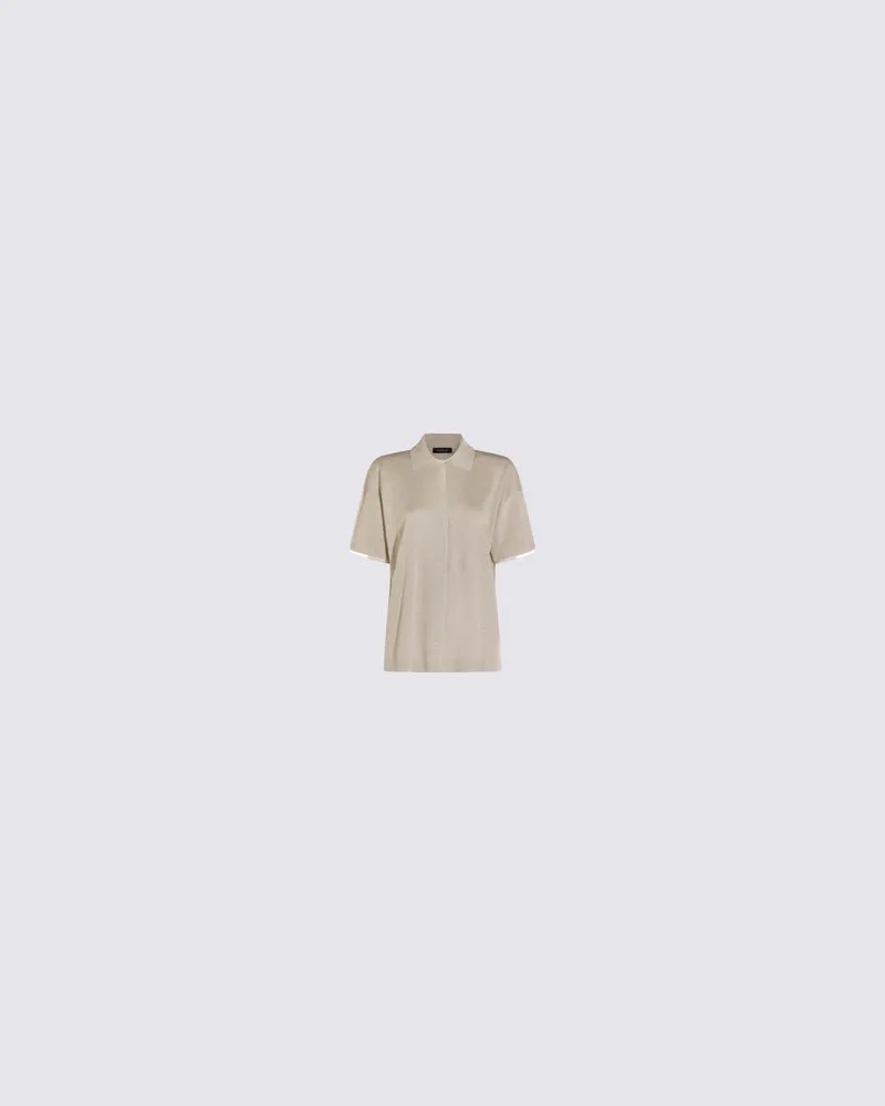 Fabiana Filippi Women's T-Shirts And Polos Beige _vi Pl Beige