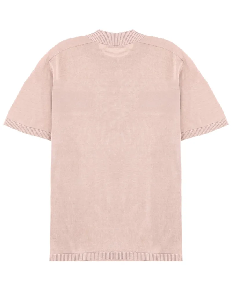 Acne Studios Silk T-Shirt — Pink 
