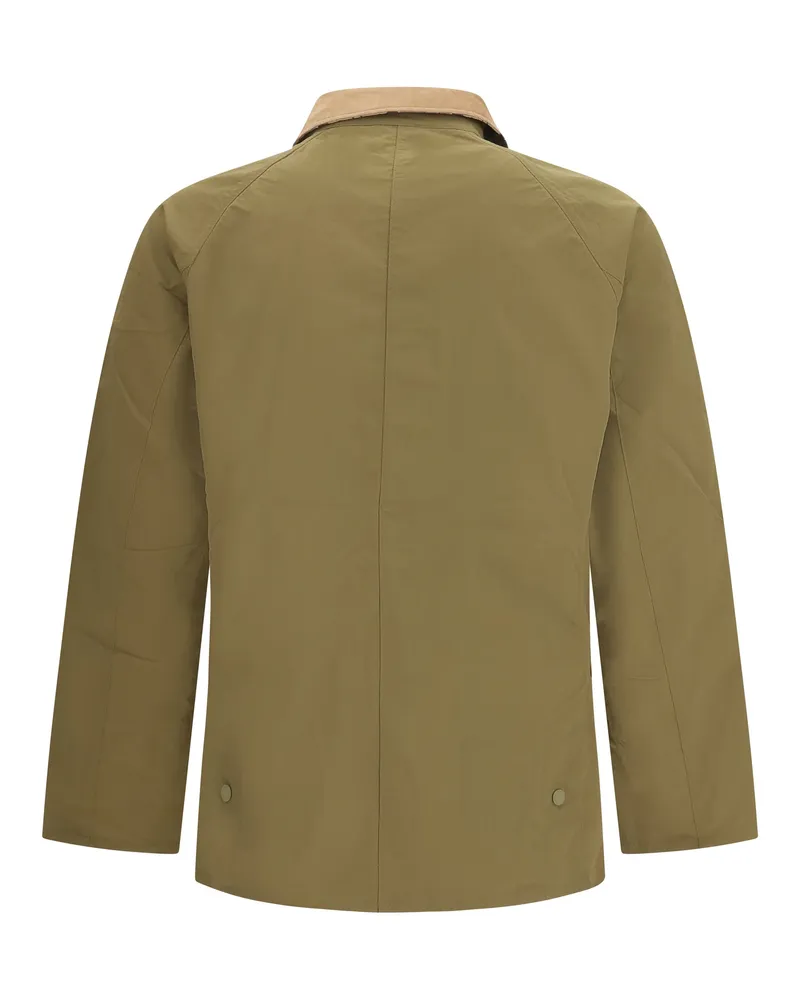 Barbour Men's Ashby Rain Jacket Beech Polyamide Green