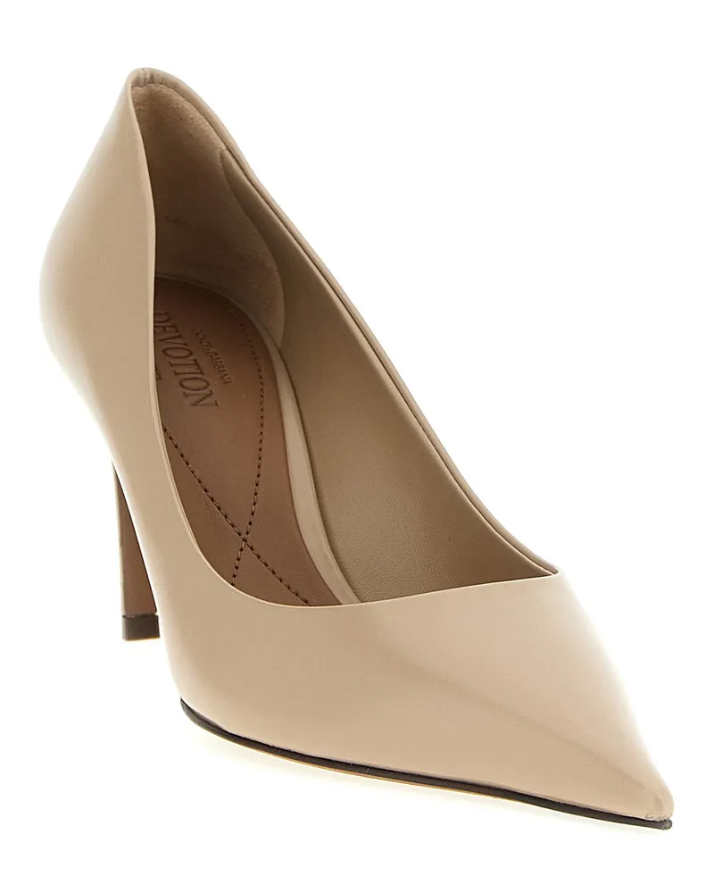 Dolce & Gabbana Devotion Pump — Beige Beige