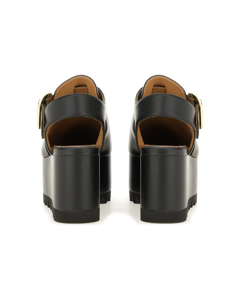 Stella McCartney Elyse Sandal — Black Black