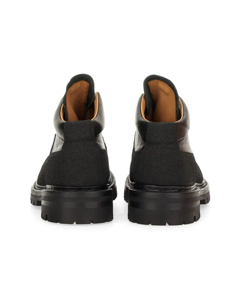 Our Legacy Cow Leather Boot — Black Black