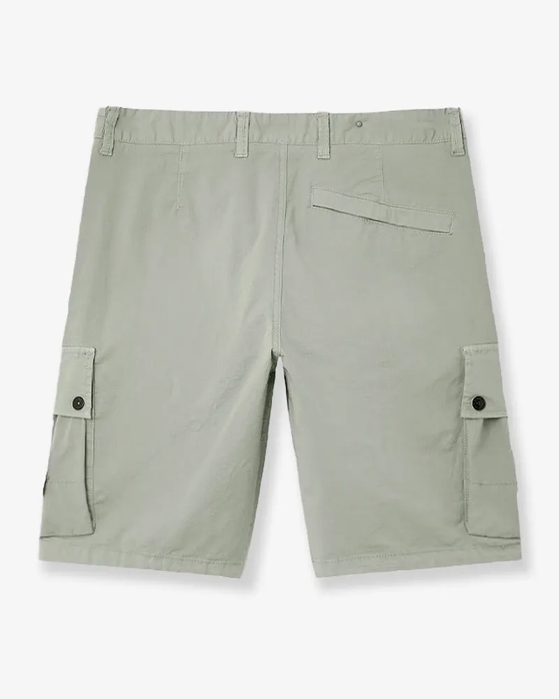 Stone Island Men's Shorts Organic Cotton Green Green
