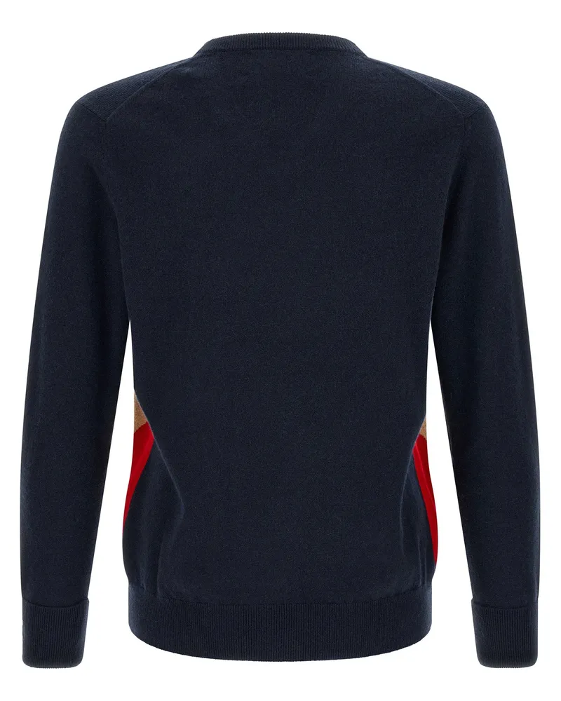 Ballantyne Scottish Sweater — Navy Navy