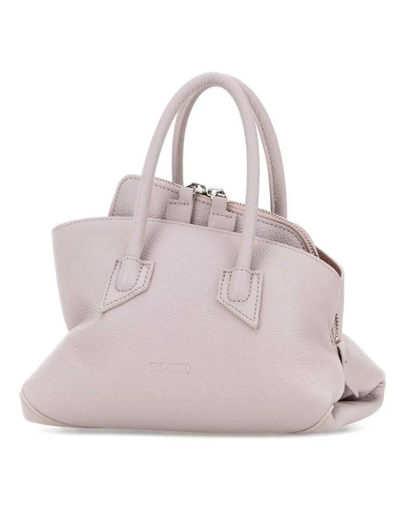 ATTICO Women's Lilac Leather Mini La Passeggiata Handbag Lightmauve Borse A Mano Bag Pink
