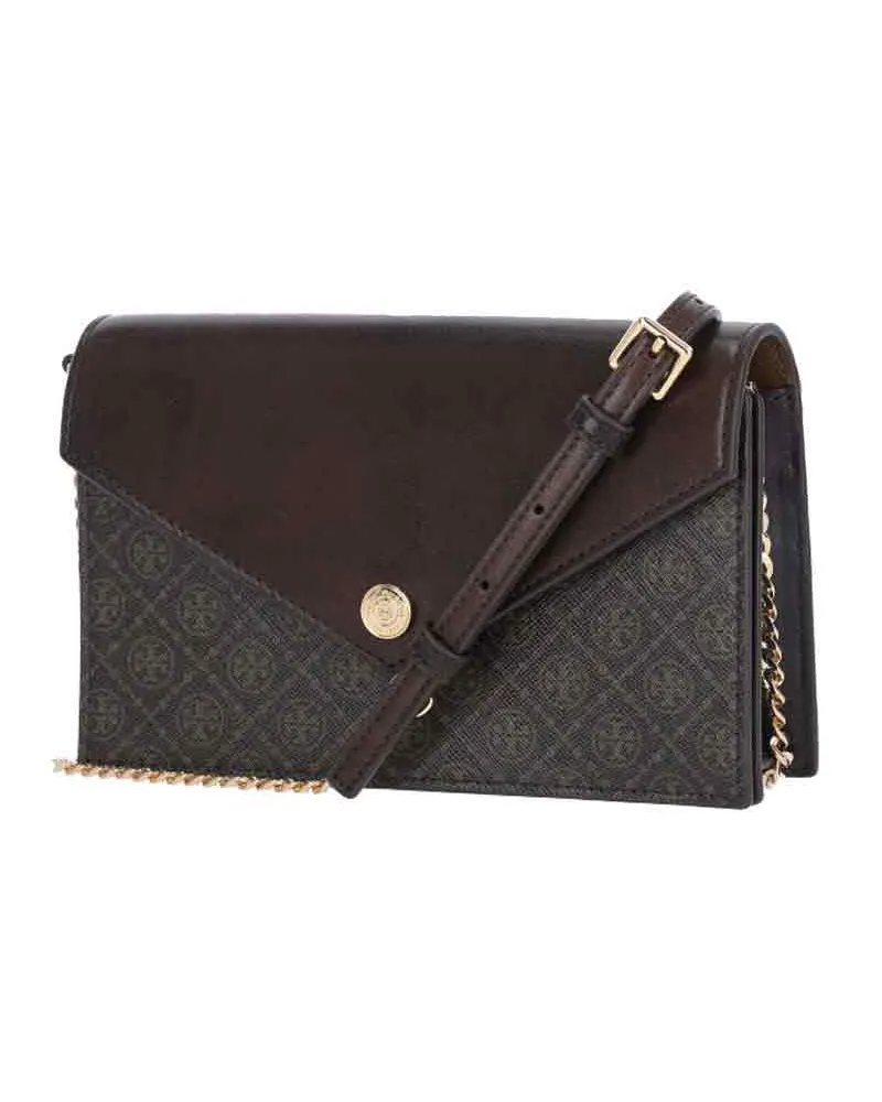 Tory Burch Women's Wallets Brown Cotton Brown