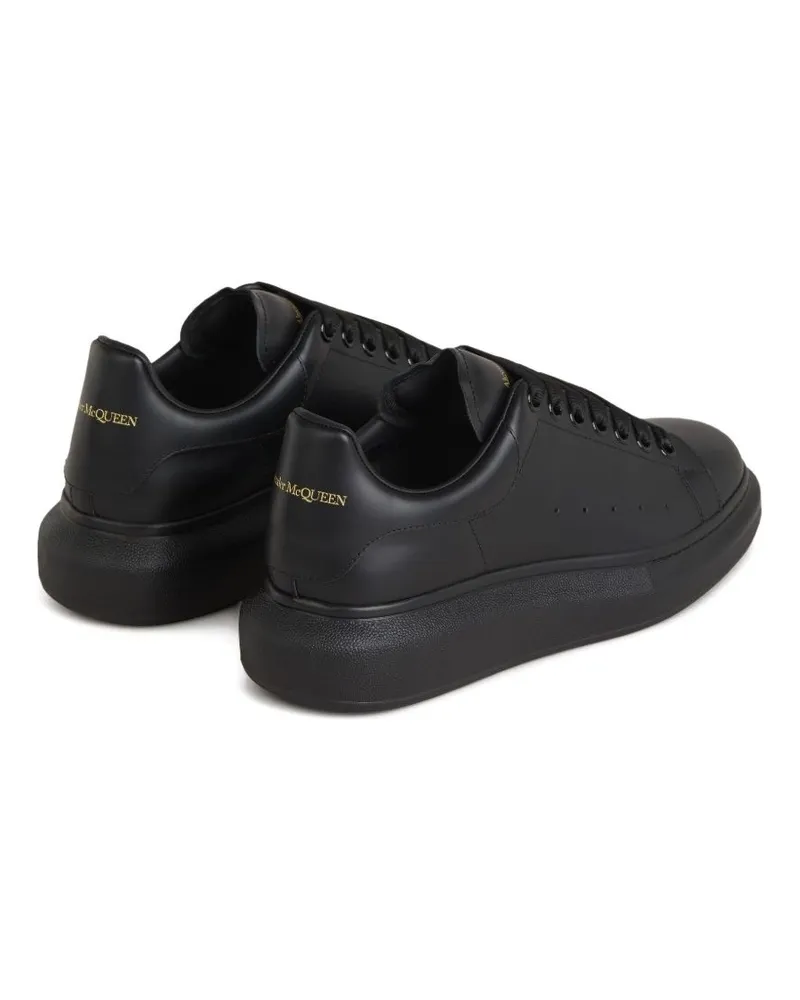 Alexander McQueen Men's Sneakers Oversize Black Trainers Black