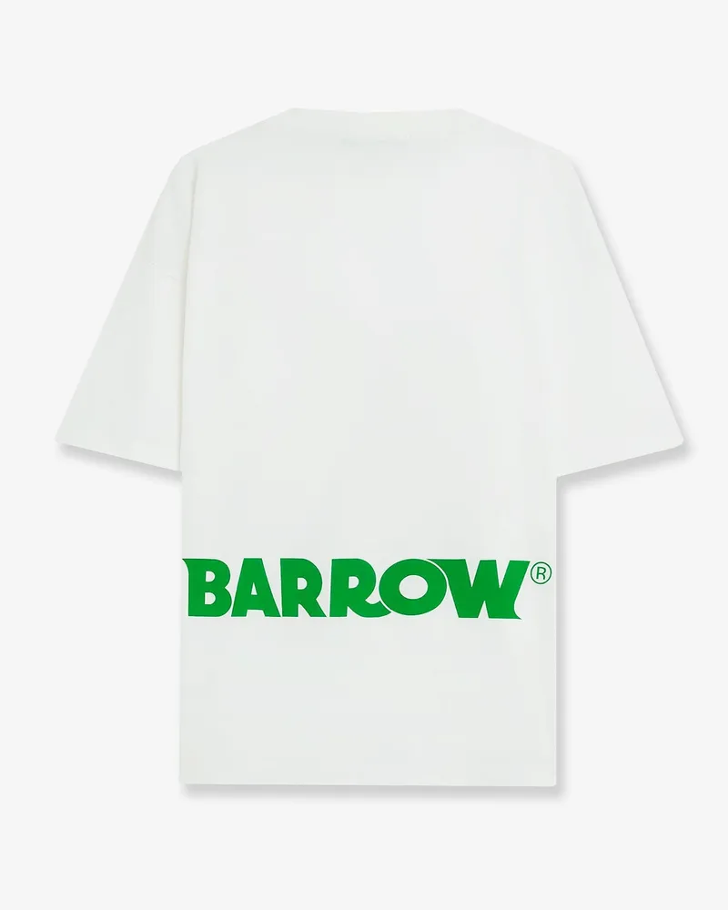 BARROW Men's Cotton T-Shirt White T-Shirts And Polos White