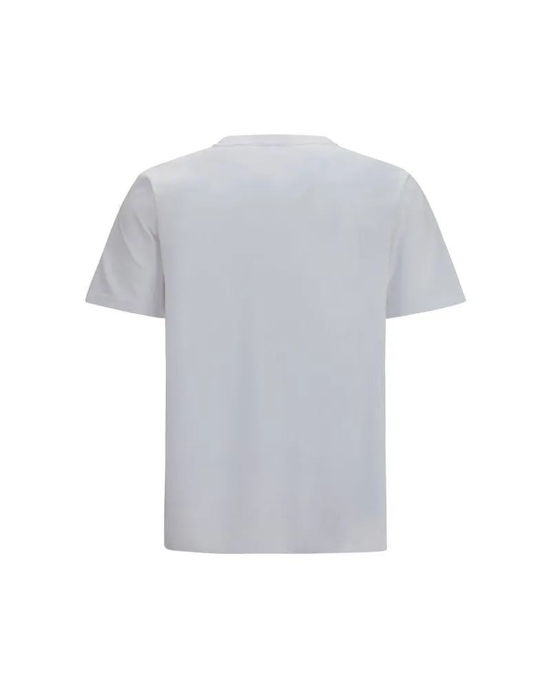 OFF-WHITE Men White Cotton T-Shirt White