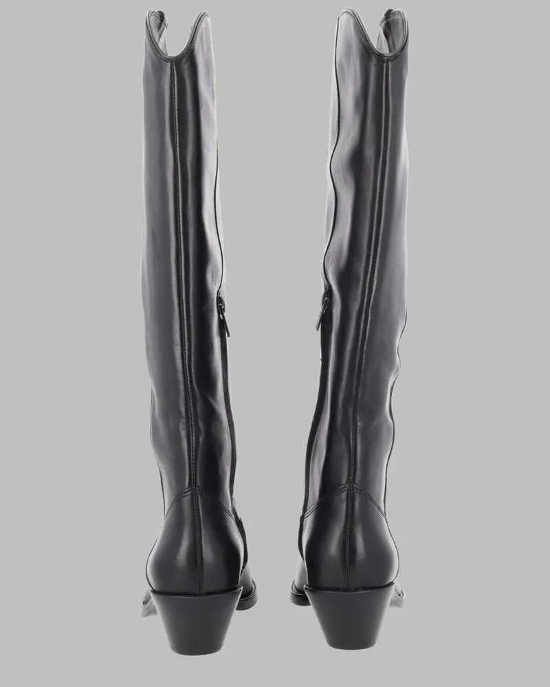 ash Dolly Boots — Black Black
