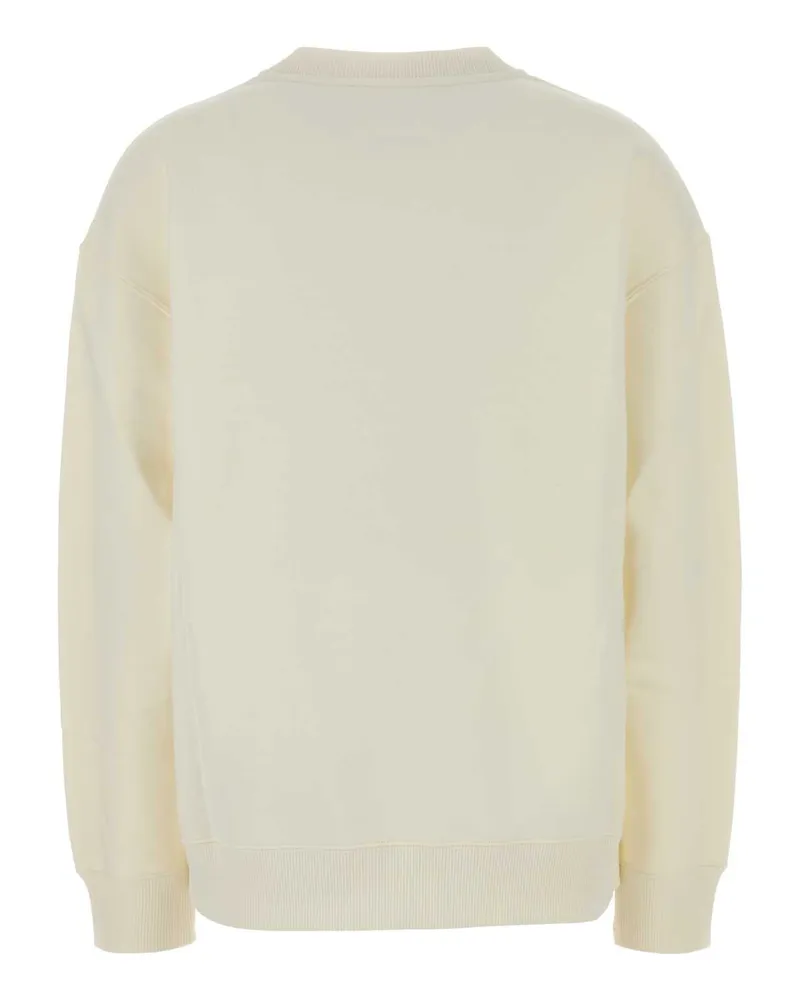 Jil Sander Women Ivory Cotton Sweatshirt Piuma Exterior: Camicie Beige