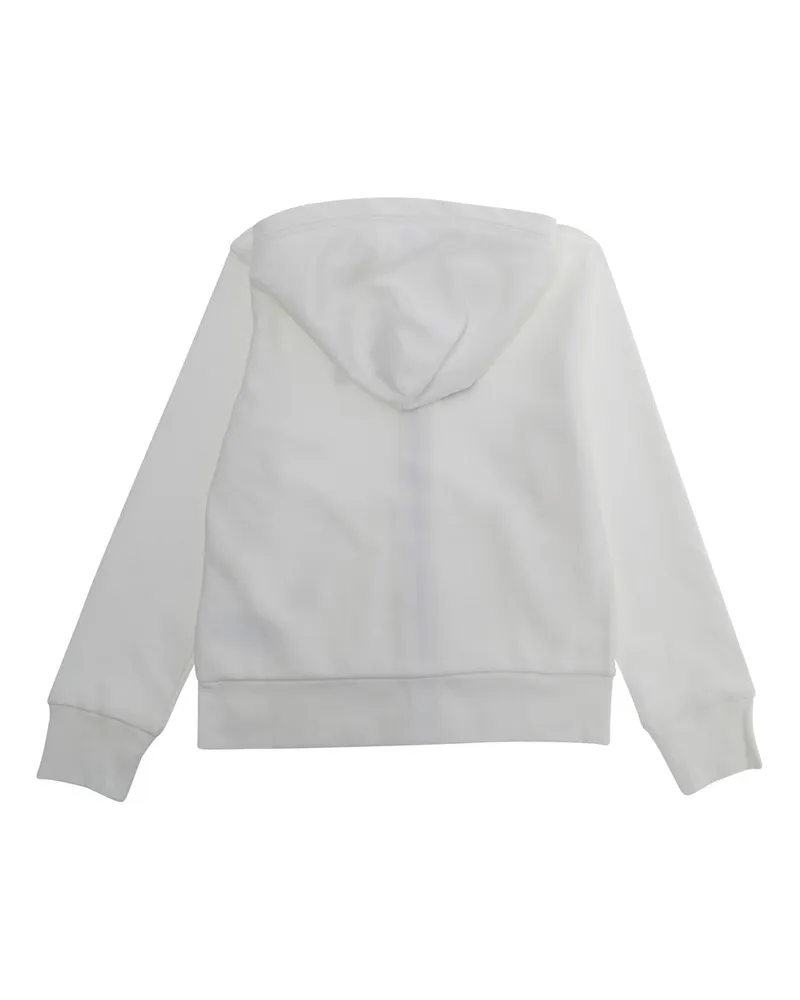 Ralph Lauren Boys' Hoodie White Cotton Hoods & Sweatshirts White
