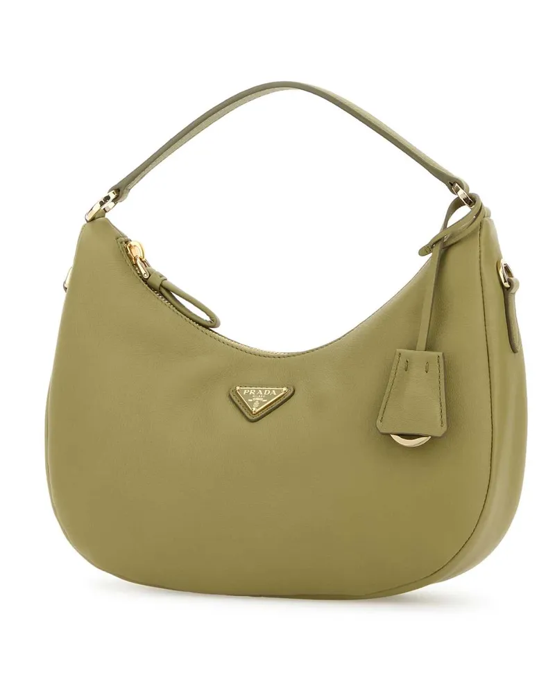 Prada Women's Sage Green Leather Handbag Pistacchio Borse A Mano Bag Green