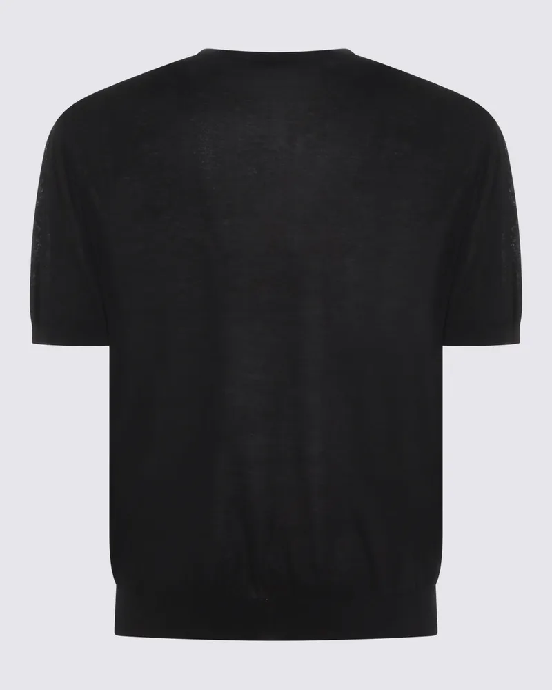 Malo Men's T-Shirts And Polos Nero _co Ea Black