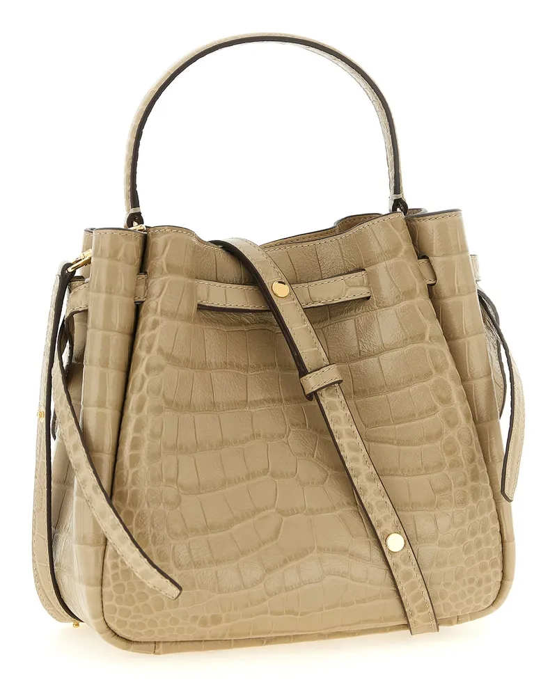Tory Burch Romy Bucket Bag — Sand Sand