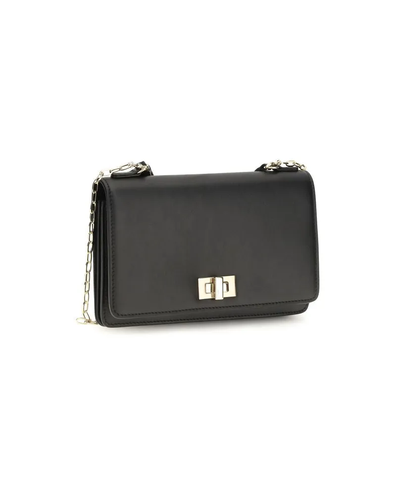 Fendi Peekaboo Wallet — Black Black
