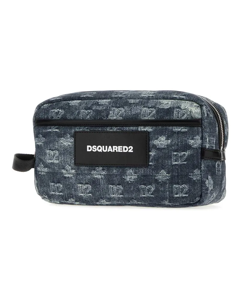 Dsquared2 Beauty Bag — Blue Blue