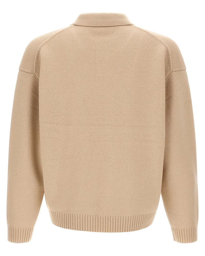Kitsuné Polo — Beige Beige