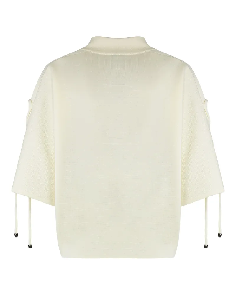 Max Mara Women's Sweater Bevanda Wool White Virgin White