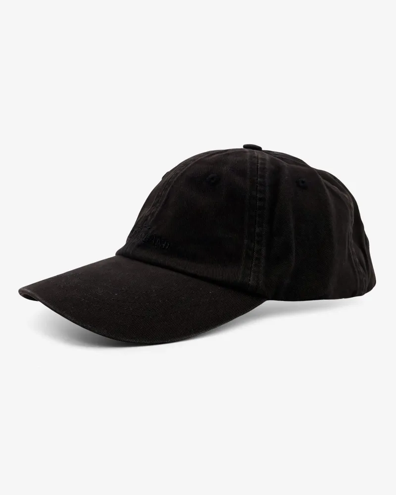 Stone Island Men's Cotton Hat Black Black